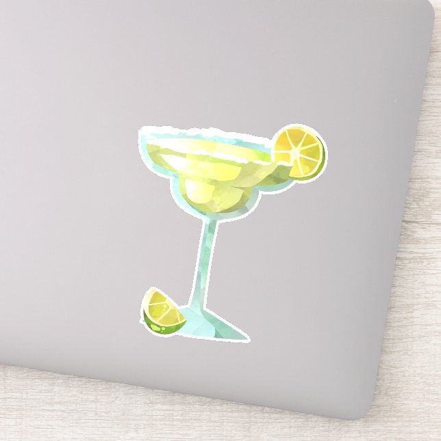 Sticker Lime de verre Margarita congelée Mexique (Détail)