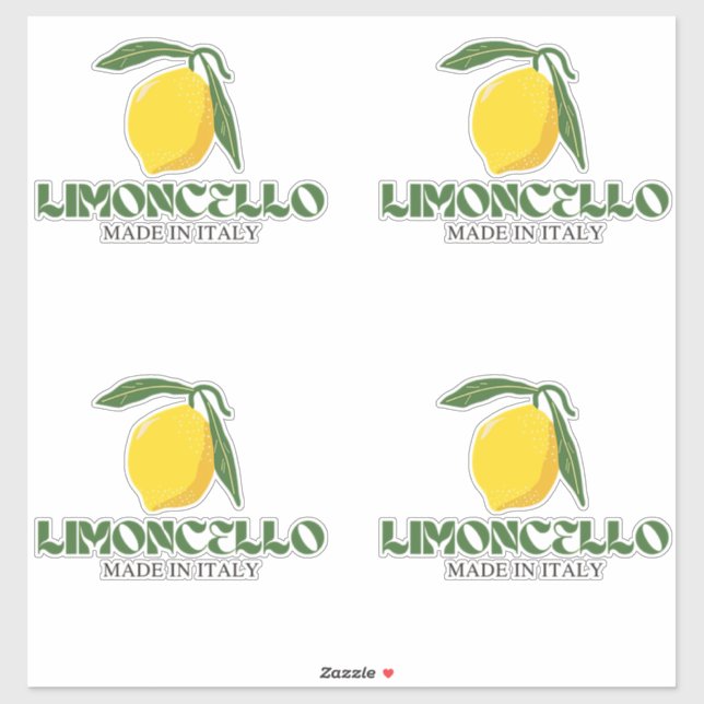 Sticker Limoncello (Feuille)