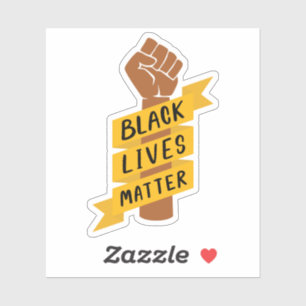 Sticker L'importance des vies noires