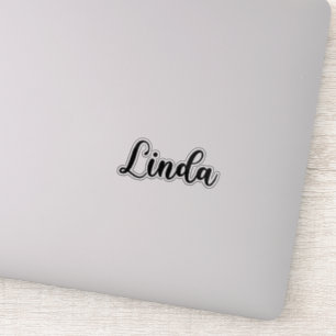 Sticker Linda Name - Calligraphie manuscrite