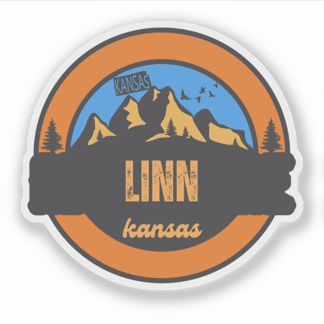 Sticker Linn, Kansas (Devant)