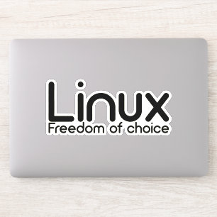 Sticker Linux - Liberté De Choix