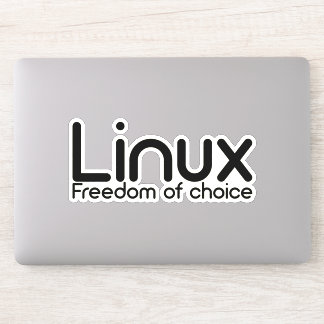 Sticker Linux - Liberté De Choix