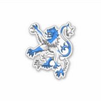 Lion écossais Rampant Saint Andrew Croix Couleurs