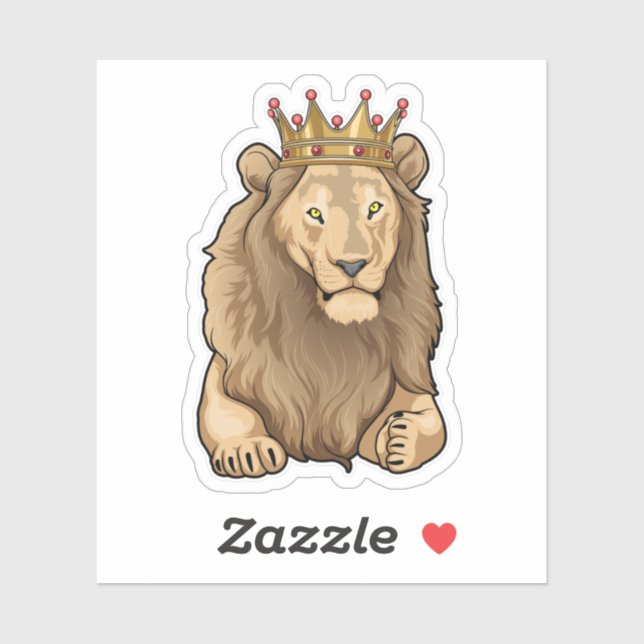 Sticker Lion King (Feuille)