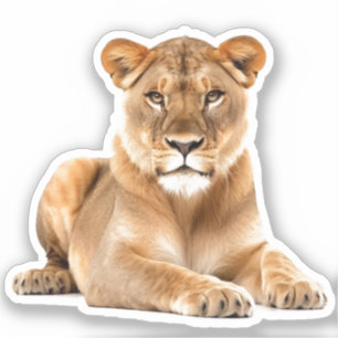 Sticker Lioness