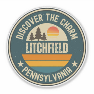 Sticker Litchfield, Pennsylvanie
