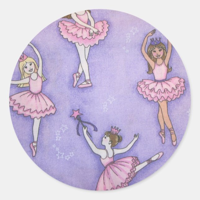 Sticker Little Ballerina (Devant)