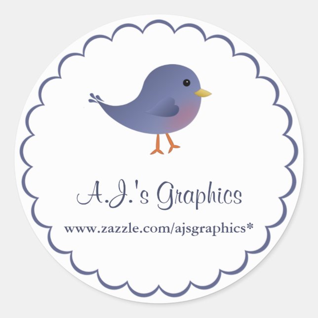 Sticker Little Birdie (Devant)