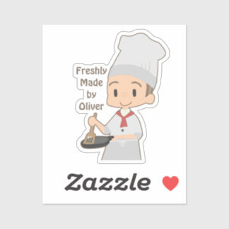Sticker Little Boy Chef
