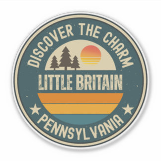 Sticker Little Britain, Pennsylvanie
