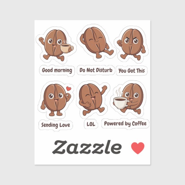 Sticker Little Kaka’s Daily Work Life (Feuille)