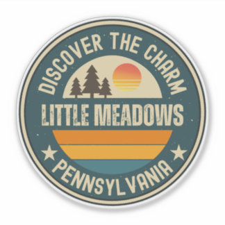 Sticker Little Meadows, Pennsylvanie