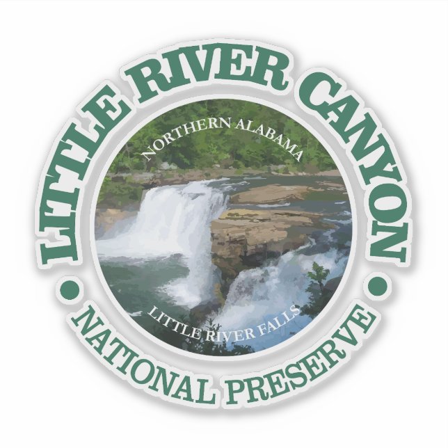 Sticker Little River Nat. Conserver (OBP) (Devant)