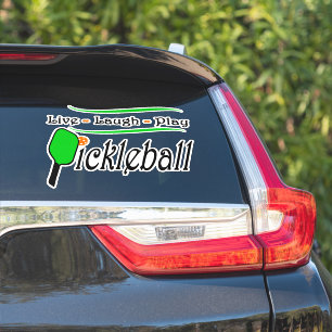 Sticker Live Lauder Play Pickleball