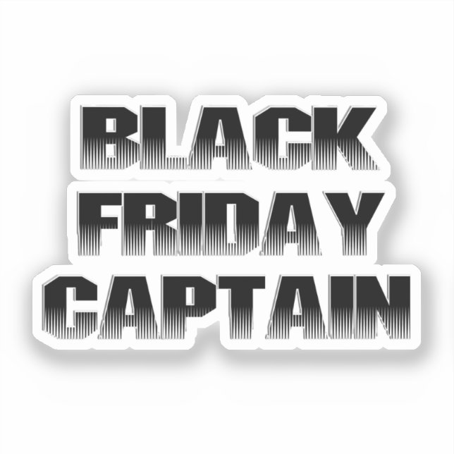 Sticker Livre de coupures BLACK FRIDAY Capt. (Recto)