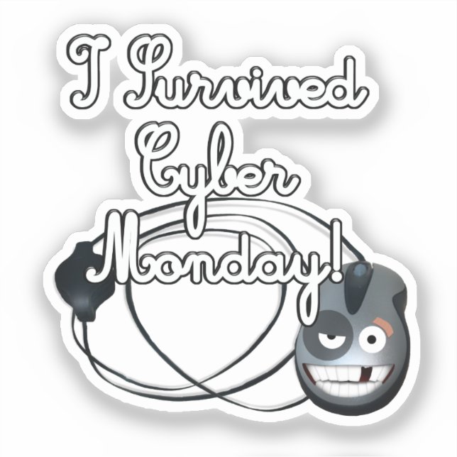 STICKER LIVRE DE COUPURES CYBER LUNDI (Recto)