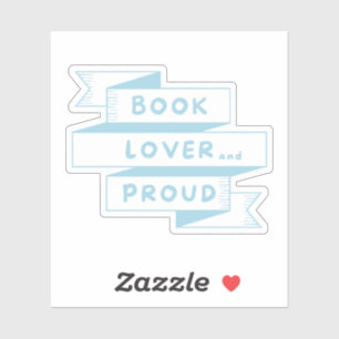 Sticker Livre Lover et Prouve Pastel Blue Retro
