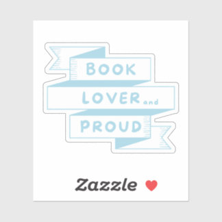 Sticker Livre Lover et Prouve Pastel Blue Retro