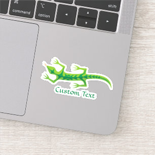 Sticker Lizard vert