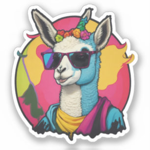 Sticker Llama Cute
