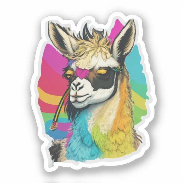 Sticker Llama Favor (Recto)