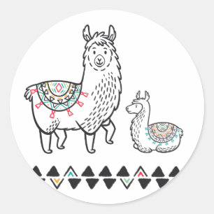Sticker Llama Mama