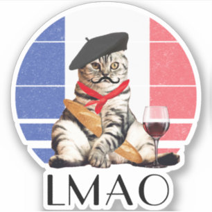 Sticker LMAO Le Meow