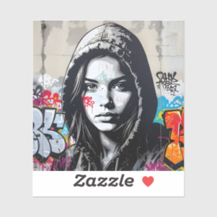 Sticker L'Observateur Tranquille - Vinyle Carré