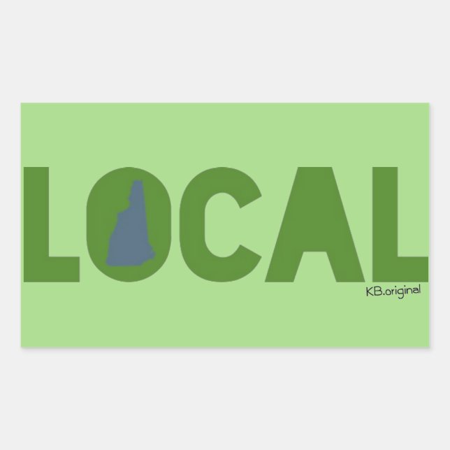 sticker local New Hampshire (Devant)