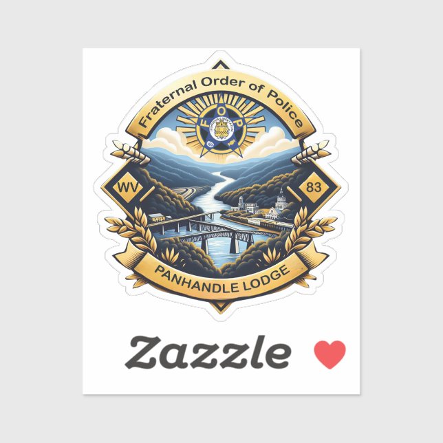 Sticker Lodge 83 (Feuille)