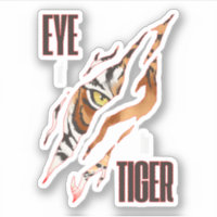 L'Oeil Du Tigre Slash Claw Rip Les Yeux Du Tigre. 