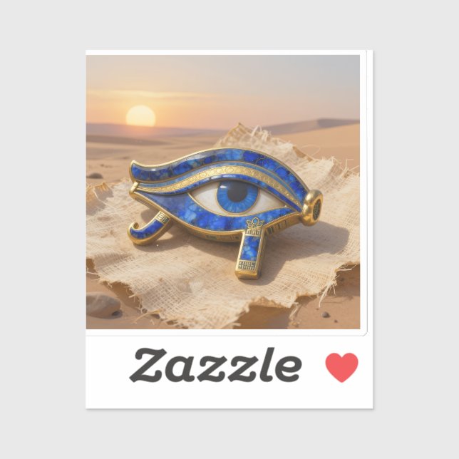 Sticker L'Œil égyptien (Feuille)