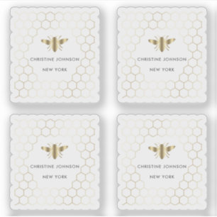 Sticker logo abeille