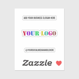 Sticker Logo de Custom Business