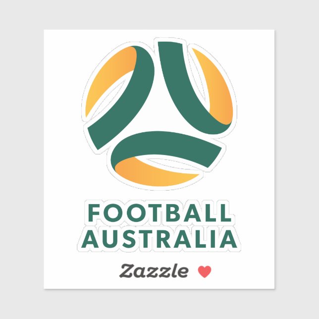 Sticker Logo de Football Australia (Feuille)