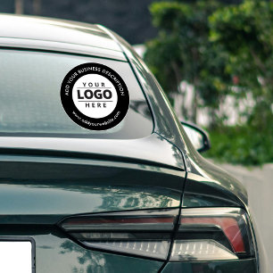 Sticker Logo de la marque de la fenêtre de voiture Noir Bl