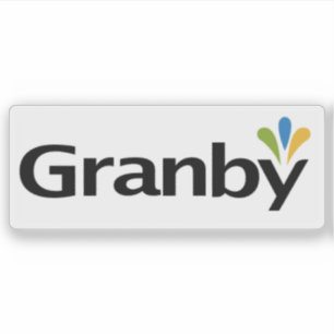 Sticker Logo de la ville de Granby, Québec, Canada