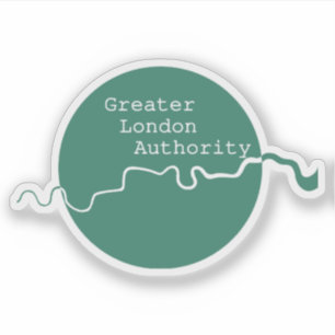 Sticker Logo de l'Autorité du Grand Londres, Angleterre