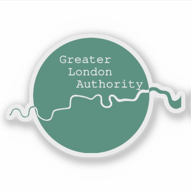 Sticker Logo de l'Autorité du Grand Londres, Angleterre (Devant)
