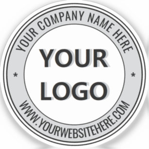 Sticker Logo de l'entreprise et Modèle d'autocollants d'en