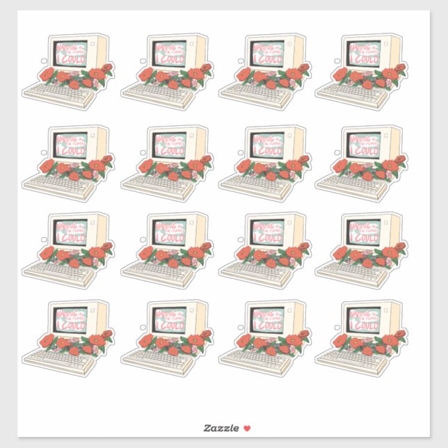 Sticker Logo de Naming All the Flowers  (Feuille)