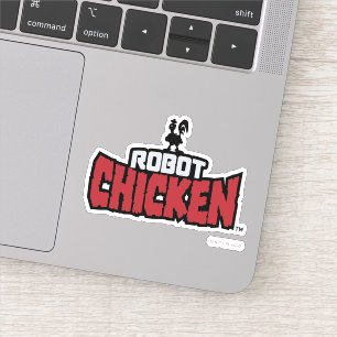 Sticker Logo de Robot Chicken