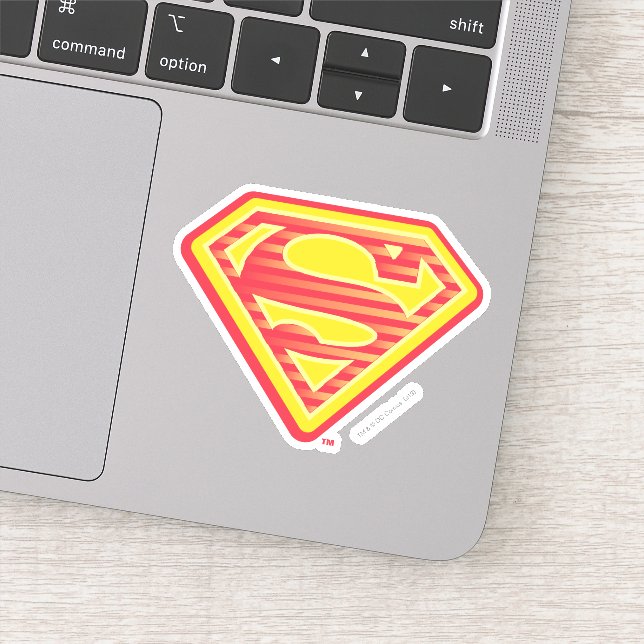 Sticker Logo de Supergirl Far Out (Détail)