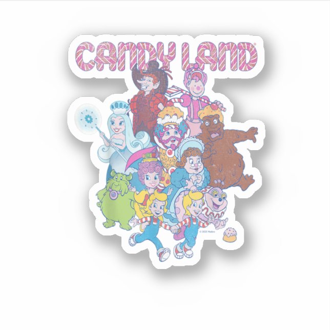 Sticker Logo de tir du groupe Candy Land (Devant)