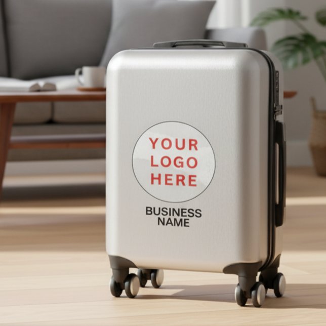 Sticker Logo de valise personnalisée et nom commercial | T (Custom Suitcase Logo & Business Name)
