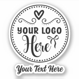 Sticker Logo Design Personnalisé Marque Personnalisée Mode