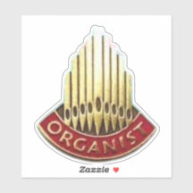Logo d'orgue à tuyaux d'organiste 