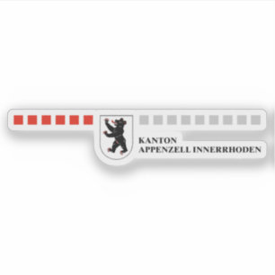 Sticker Logo du canton d'Appenzell Innerrhoden, Suisse
