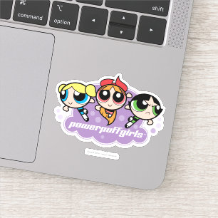 Sticker Logo du groupe Powerpuff Girls